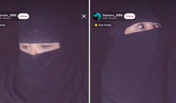 احدى مشاهير تيك توك السعودية تنشر فيديو مرعب 